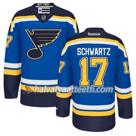 Reebok Miesten NHL St. Louis Blues Pelipaita Jaden Schwartz #17 Koti Sininen