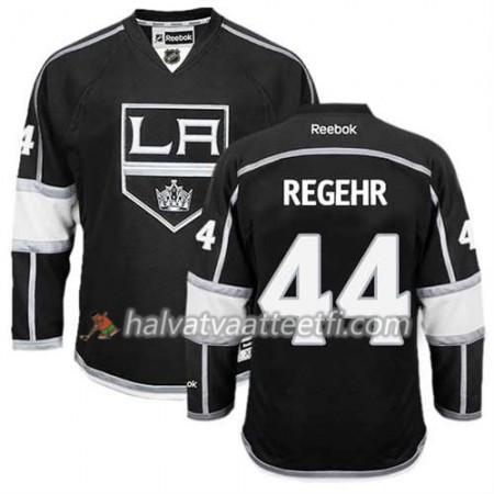 Reebok Miesten NHL Los Angeles Kings Pelipaita Robyn Regehr #44 Koti Musta