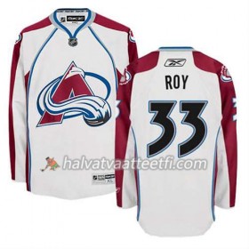 Reebok Miesten NHL Colorado Avalanche Pelipaita Patrick Roy #33 Vieras Valkoinen