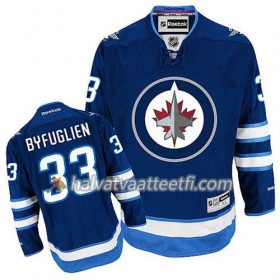Reebok Miesten NHL Winnipeg Jets Pelipaita Dustin Byfuglien #33 Koti Sininen