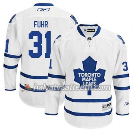 Reebok Miesten NHL Toronto Maple Leafs Pelipaita Grant Fuhr #31 Vieras Valkoinen Reebok Miesten NHL Toronto Maple Leafs Pelipaita Grant Fuhr #31 Vieras Valkoinen