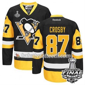 Reebok NHL Pittsburgh Penguins Pelipaita Sidney Crosby #87 Kolmas 2016 Stanley Cup