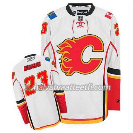 Reebok Miesten NHL Calgary Flames Pelipaita Sean Monahan #23 Vieras Valkoinen