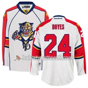 Reebok Miesten NHL Florida Panthers Pelipaita Brad Boyes #24 Vieras Valkoinen