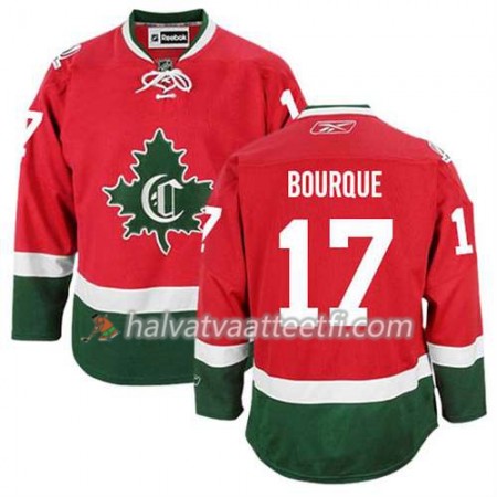 Reebok Miesten NHL Montreal Canadiens Pelipaita Rene Bourque #17 Kolmas Uusi Punainen
