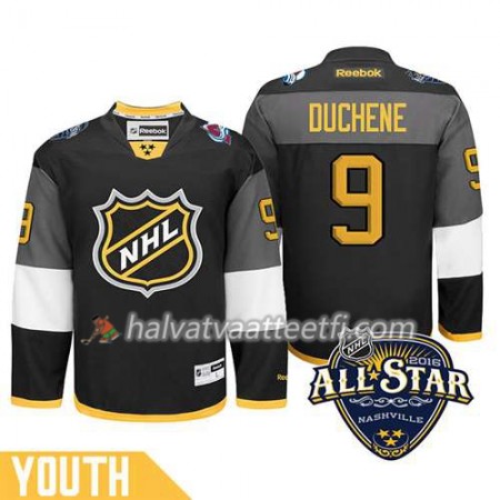 Lasten NHL 2016 All Star Premier-Colorado Avalanche Pelipaita Matt Duchene #9 Musta Paita