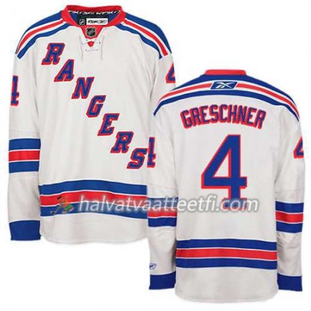 Reebok Miesten NHL New York Rangers Pelipaita Ron Greschner #4 Vieras Valkoinen Reebok Miesten NHL New York Rangers Pelipaita Ron Greschner #4 Vieras Valkoinen