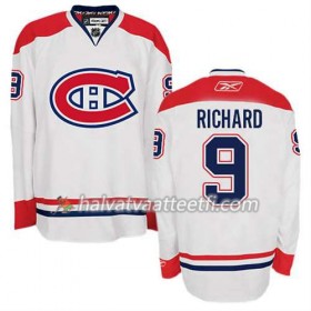 Reebok Miesten NHL Montreal Canadiens Pelipaita Maurice Richard #9 Vieras Valkoinen