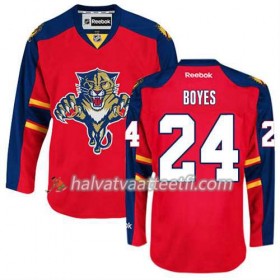 Reebok Miesten NHL Florida Panthers Pelipaita Brad Boyes #24 Koti Punainen