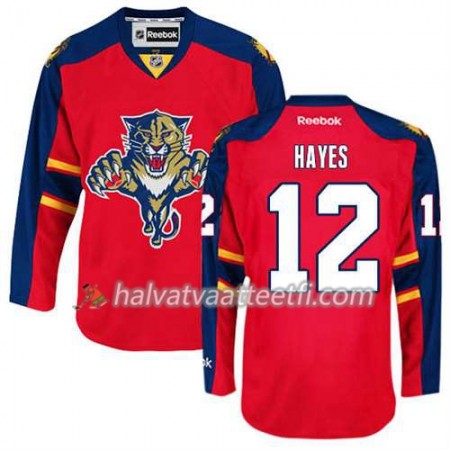Reebok Miesten NHL Florida Panthers Pelipaita Jimmy Hayes #12 Koti Punainen