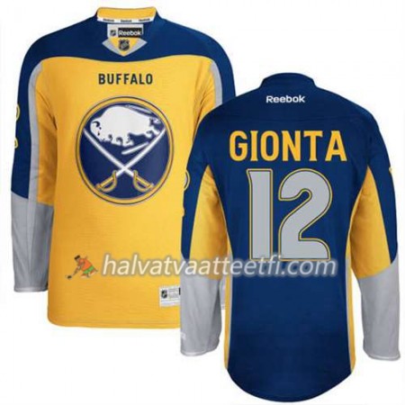 Reebok Miesten NHL Buffalo Sabres Pelipaita Brian Gionta #12 Uusi Kolmas Kulta Reebok Miesten NHL Buffalo Sabres Pelipaita Brian Gionta #12 Uusi Kolmas Kulta