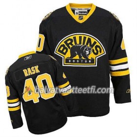 Reebok Miesten NHL Boston Bruins Pelipaita Tuukka Rask #40 Kolmas Musta