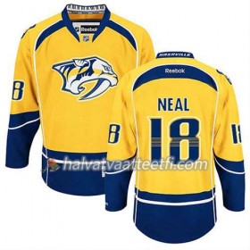 Reebok Miesten NHL Nashville Predators Pelipaita James Neal #18 Koti Kulta