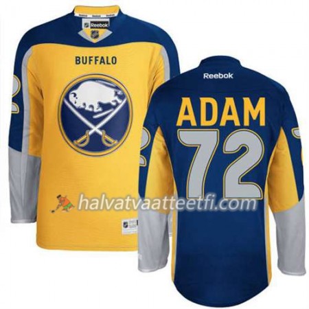 Reebok Miesten NHL Buffalo Sabres Pelipaita Luke Adam #72 Uusi Kolmas Kulta