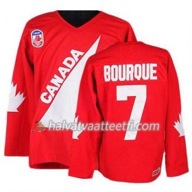 Reebok Miesten NHL Premier Olympic-Canada Team Pelipaita Ray Bourque #7 Punainen Paita