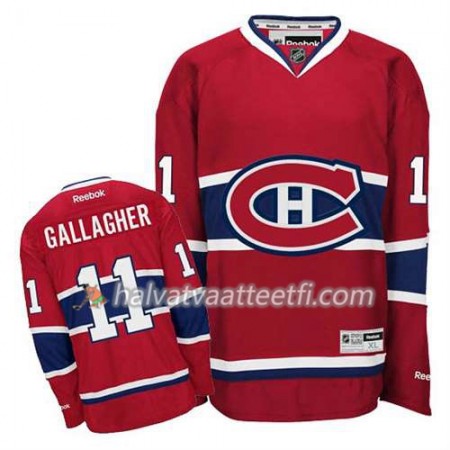 Reebok Miesten NHL Montreal Canadiens Pelipaita Brendan Gallagher #11 Koti Punainen