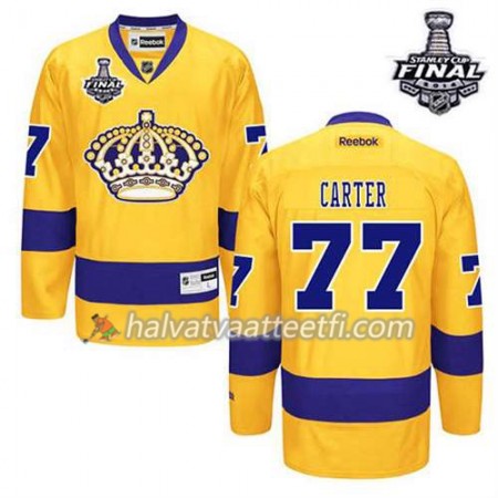 Lasten NHL Los Angeles Kings Pelipaita Jeff Carter #77 Kolmas Musta 2014 Stanley Cup Lasten NHL Los Angeles Kings Pelipaita Jeff Carter #77 Kolmas Musta 2014 Stanley Cup