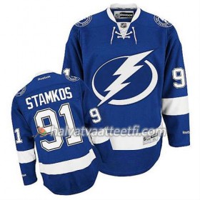 Reebok Miesten NHL Tampa Bay Lightning Pelipaita Steven Stamkos #91 Koti Sininen