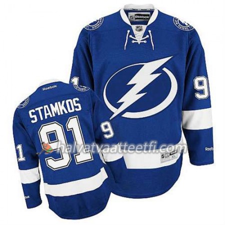 Reebok Miesten NHL Tampa Bay Lightning Pelipaita Steven Stamkos #91 Koti Sininen