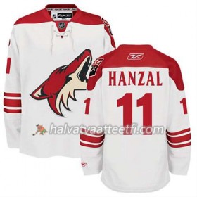 Reebok Miesten NHL Phoenix Coyotes Martin Hanzal 11 Valkoinen Vieras
