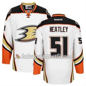 Reebok Miesten NHL Anaheim Ducks Pelipaita Dany Heatley #51 Vieras Valkoinen