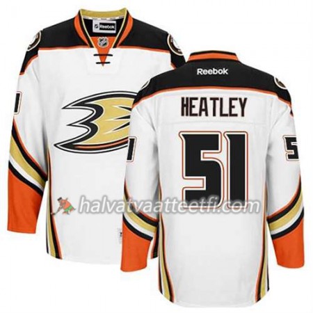 Reebok Miesten NHL Anaheim Ducks Pelipaita Dany Heatley #51 Vieras Valkoinen Reebok Miesten NHL Anaheim Ducks Pelipaita Dany Heatley #51 Vieras Valkoinen