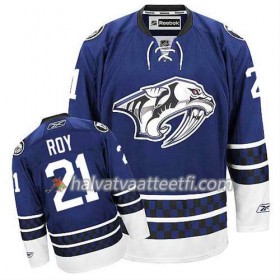 Reebok Miesten NHL Nashville Predators Pelipaita Derek Roy #21 Kolmas Sininen