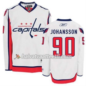 Reebok Miesten NHL Washington Capitals Pelipaita Marcus Johansson #90 Vieras Valkoinen