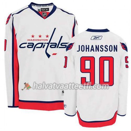 Reebok Miesten NHL Washington Capitals Pelipaita Marcus Johansson #90 Vieras Valkoinen
