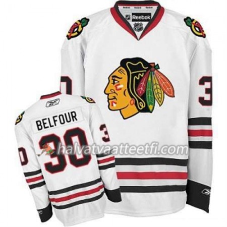 Reebok Miesten NHL Chicago Blackhawks Pelipaita ED Belfour 30 Valkoinen Vieras Reebok Miesten NHL Chicago Blackhawks Pelipaita ED Belfour 30 Valkoinen Vieras