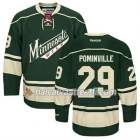 Reebok Miesten NHL Minnesota Wild Pelipaita Jason Pominville #29 Kolmas Vihreä