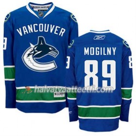 Reebok Miesten NHL Vancouver Canucks Pelipaita Alexander Mogilny #89 Koti Sininen