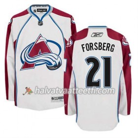 Reebok Miesten NHL Colorado Avalanche Pelipaita Peter Forsberg #21 Vieras Valkoinen