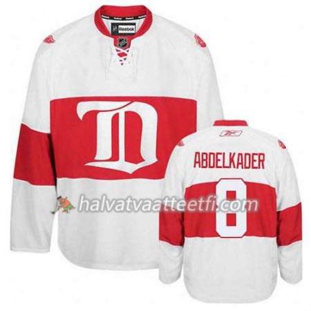 Reebok Miesten NHL Detroit Red Wings Pelipaita Justin Abdelkader #8 Kolmas Valkoinen