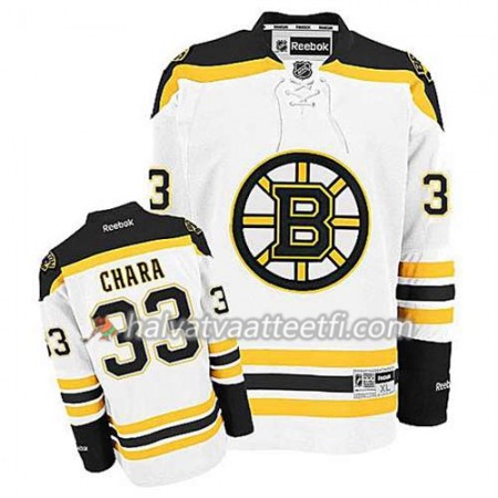 Reebok Miesten NHL Boston Bruins Pelipaita Zdeno Chara #33 Vieras Valkoinen