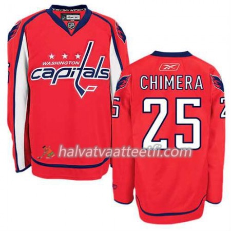 Reebok Miesten NHL Washington Capitals Pelipaita Jason Chimera #25 Koti Punainen