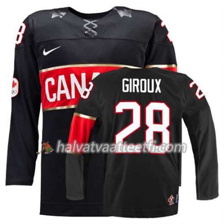 Reebok Miesten NHL Premier Olympic-Canada Team Pelipaita Claude Giroux #28 Kolmas Musta Paita Reebok Miesten NHL Premier Olympic-Canada Team Pelipaita Claude Giroux #28 Kolmas Musta Paita