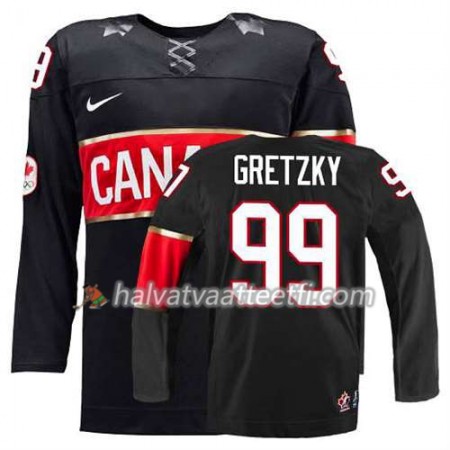Reebok Miesten NHL Premier Olympic-Canada Team Pelipaita Wayne Gretzky #99 Kolmas Musta Paita