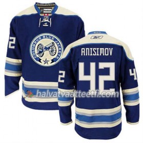 Reebok Miesten NHL Columbus Blue Jackets Pelipaita Artem Anisimov #42 Kolmas Sininen