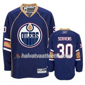 Reebok Miesten NHL Edmonton Oilers Pelipaita Ben Scrivens #30 Kolmas Sininen