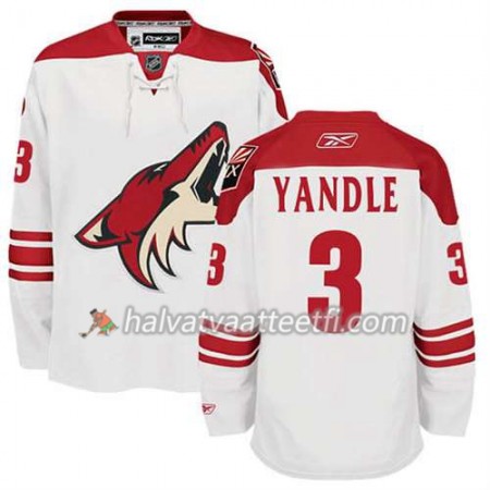 Reebok Miesten NHL Phoenix Coyotes Keith Yandle 3 Valkoinen Vieras Reebok Miesten NHL Phoenix Coyotes Keith Yandle 3 Valkoinen Vieras