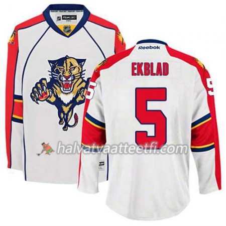 Reebok Miesten NHL Florida Panthers Pelipaita Aaron Ekblad #5 Vieras Valkoinen
