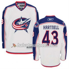 Reebok Miesten NHL Columbus Blue Jackets Pelipaita Scott Hartnell #43 Vieras Valkoinen