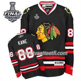 Lasten NHL Chicago Blackhawks Pelipaita Patrick Kane #88 Kolmas Musta 2015 Stanley Cup