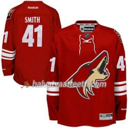 Reebok Miesten NHL Phoenix Coyotes Mike Smith 41 Burgundy Punainen Koti Reebok Miesten NHL Phoenix Coyotes Mike Smith 41 Burgundy Punainen Koti