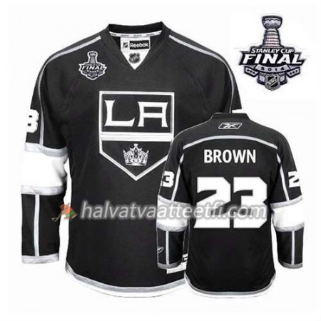 Lasten NHL Los Angeles Kings Pelipaita Dustin Brown #23 Koti Musta 2014 Stanley Cup Lasten NHL Los Angeles Kings Pelipaita Dustin Brown #23 Koti Musta 2014 Stanley Cup