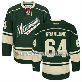 Reebok Miesten NHL Minnesota Wild Pelipaita Mikael Granlund #64 Kolmas Vihreä