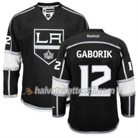 Reebok Naisten NHL Los Angeles Kings Pelipaita Marian Gaborik #12 Premier Koti Musta