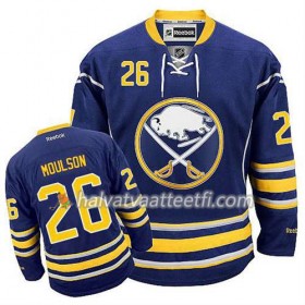 Reebok Miesten NHL Buffalo Sabres Pelipaita Matt Moulson #26 Koti Sininen