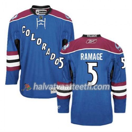 Reebok Miesten NHL Colorado Avalanche Pelipaita Rob Ramage #5 Kolmas Sininen